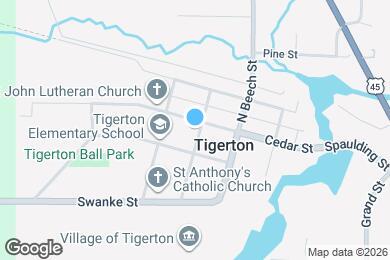 Map image of the property - 401 Cedar St