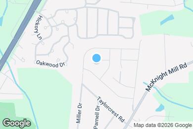 Map image of the property - 6 Hillrise Ct