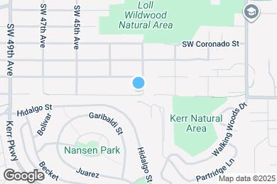 Map image of the property - 11731 SW 41st Ave