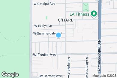 Map image of the property - 8622 W Berwyn Ave