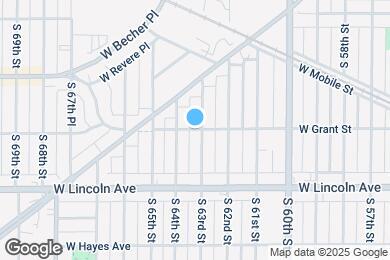 Map image of the property - 6326 W Grant St