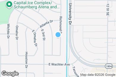 Map image of the property - 1524 Richmond Dr