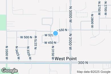 Map image of the property - 3127 W 525 N