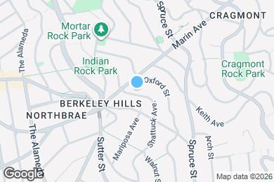 Map image of the property - 917 Shattuck Ave