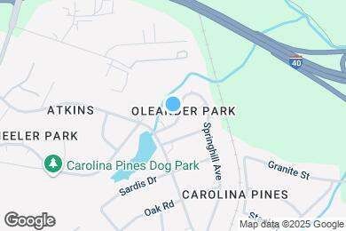 Map image of the property - 2215 Springhill Ave