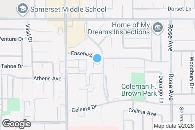 Map image of the property - 2208 San Blas Ct