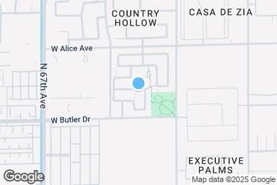 Map image of the property - 6413 W Orchid Ln