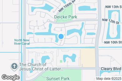 Map image of the property - 1002 NW 105th Way