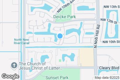Map image of the property - 10557 NW 10th Ct
