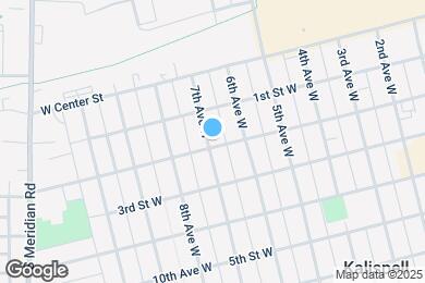 Map image of the property - 645 2nd St W