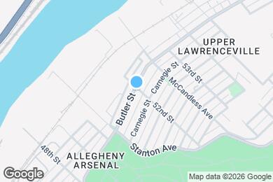 Map image of the property - 5170 Butler St