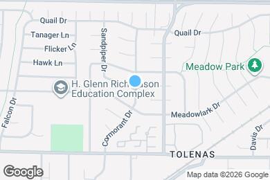 Map image of the property - 2155 Cormorant Dr