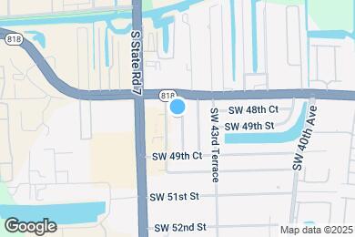 Map image of the property - 4863 SW 44th Ter