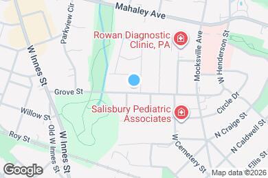 Map image of the property - 422 Grove St