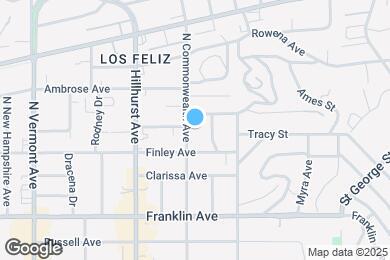 Map image of the property - 2024 N Commonwealth Ave