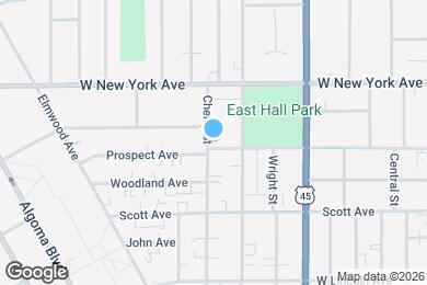 Map image of the property - 1108 Cherry St