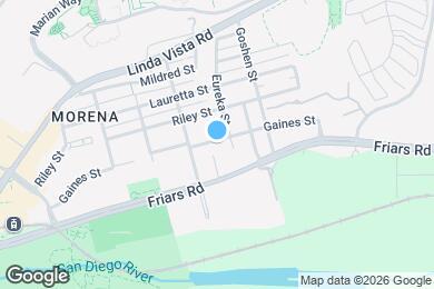 Map image of the property - 5757 Gaines St