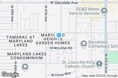 Map image of the property - 4606 W Desert Crest Dr