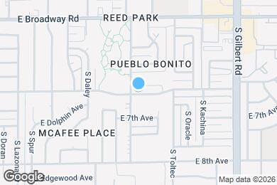 Map image of the property - 1714 E 6th Ave