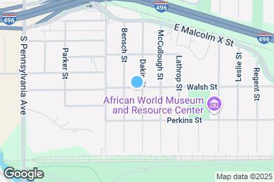 Map image of the property - 1104 Dakin St