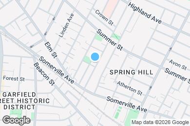 Map image of the property - 54 Lowell St