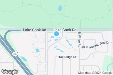 Map image of the property - Arbor Lakes