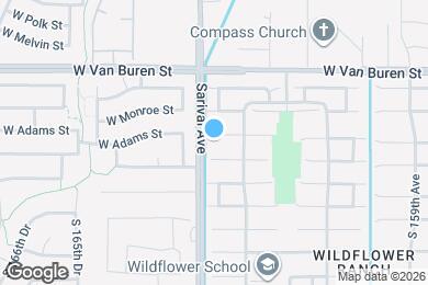 Map image of the property - 16275 W Adams St