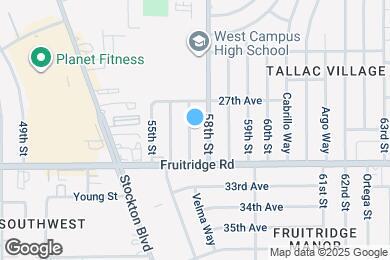 Map image of the property - 5321 57th St