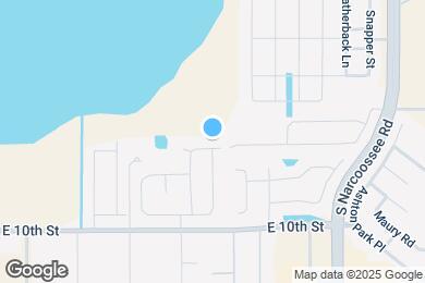 Map image of the property - 1832 Farris Dr