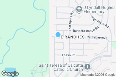 Map image of the property - 3408 Cheyenne Ranch Rd