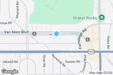 Map image of the property - 19406 Van Aken Blvd