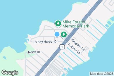 Map image of the property - 117 N Bay Harbor Dr