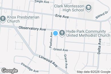 Map image of the property - 1339 Meier Ave