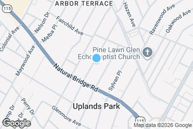 Map image of the property - 3720 Manola Ave