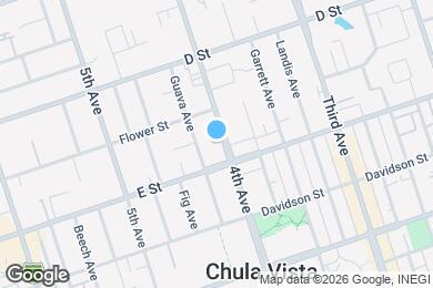 Map image of the property - 178 Fourth Ave