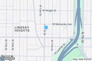 Map image of the property - 2340 N 12th St