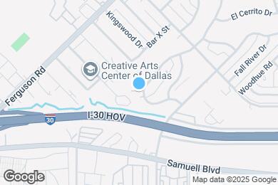 Map image of the property - 7809 Claremont Dr