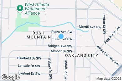 Map image of the property - 1268 Ladd St SW