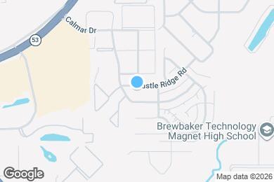 Map image of the property - 3633 Castle Ridge Rd