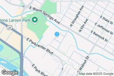Map image of the property - 712 E Lewis St