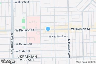 Map image of the property - 2127 W Division St