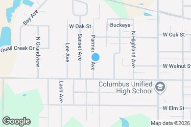 Map image of the property - 214 Parmenter Ave