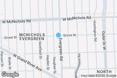 Map image of the property - 16769 Evergreen Rd