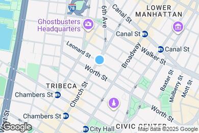Map image of the property - 66 Leonard St