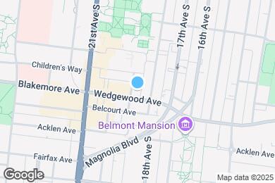 Map image of the property - 1700 19th Ave S