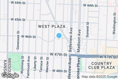 Map image of the property - 1111 W 46th St