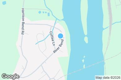 Map image of the property - 421 River Bend Dr