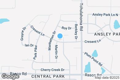 Map image of the property - 1828 Cresent Ln