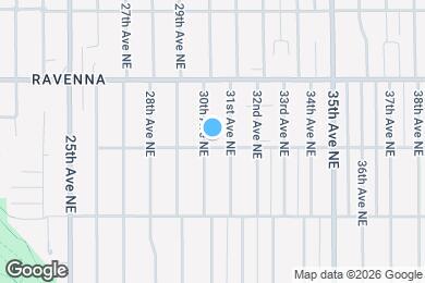 Map image of the property - 6200 30th Ave NE
