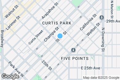 Map image of the property - 2712 Stout St